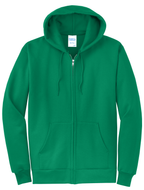 Custom Embroidery Port & Co Core Fleece Full-Zip Hooded Sweatshirt PC78ZH