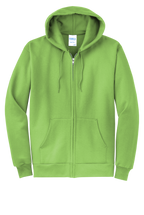 Custom Embroidery Port & Co Core Fleece Full-Zip Hooded Sweatshirt PC78ZH