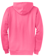 Custom Embroidery Port & Co Core Fleece Full-Zip Hooded Sweatshirt PC78ZH