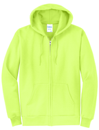 Custom Embroidery Port & Co Core Fleece Full-Zip Hooded Sweatshirt PC78ZH