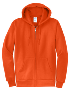 Custom Embroidery Port & Co Core Fleece Full-Zip Hooded Sweatshirt PC78ZH