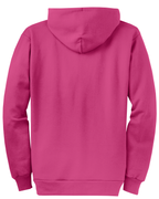 Custom Embroidery Port & Co Core Fleece Full-Zip Hooded Sweatshirt PC78ZH