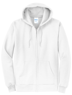 Custom Embroidery Port & Co Core Fleece Full-Zip Hooded Sweatshirt PC78ZH