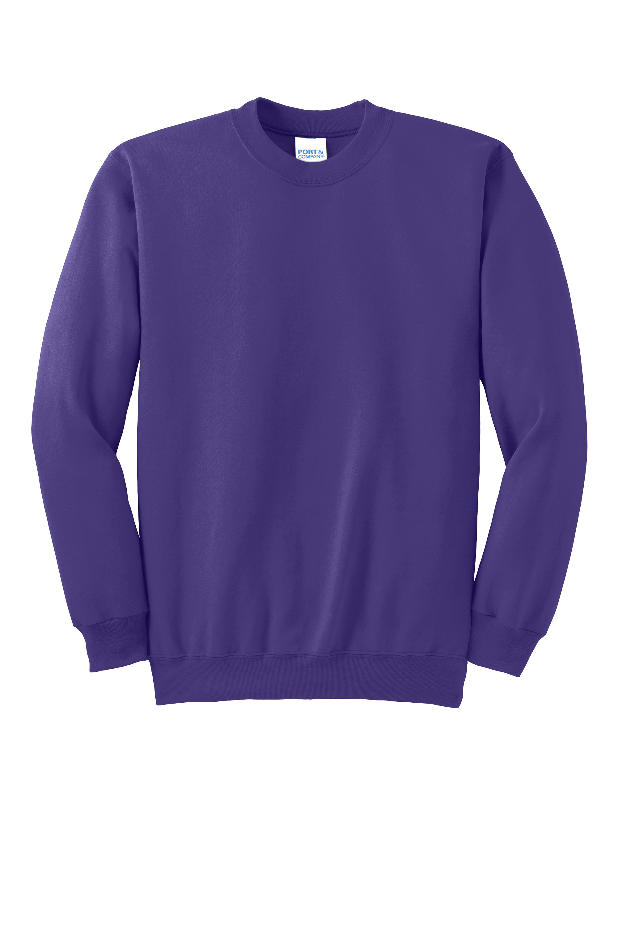 Custom DTF Port & Co Essential Fleece Crewneck Sweatshirt PC90