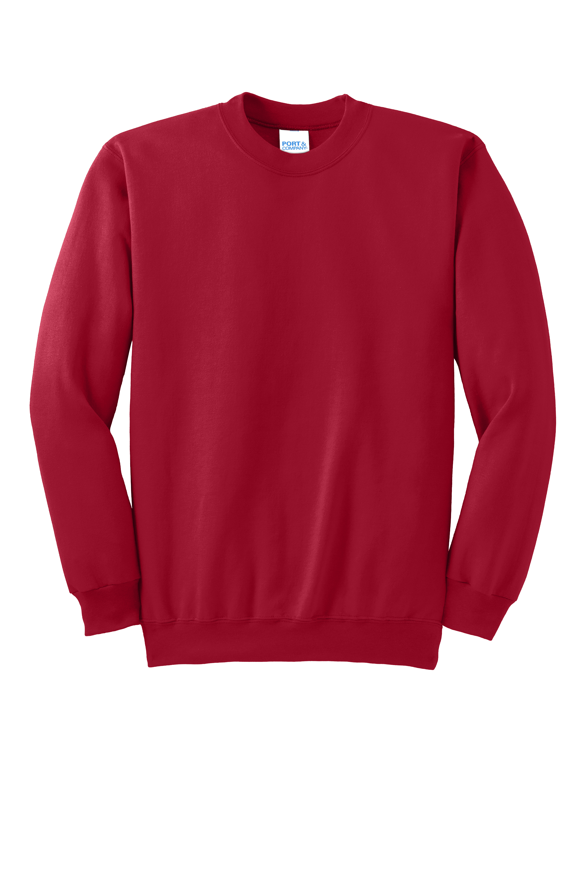 Custom DTF Port & Co Essential Fleece Crewneck Sweatshirt PC90