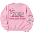 Personalized “This Grandma” Embroidered Crewneck