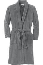 Custom DTF Port Authority Plush Microfleece Shawl Collar Robe R102