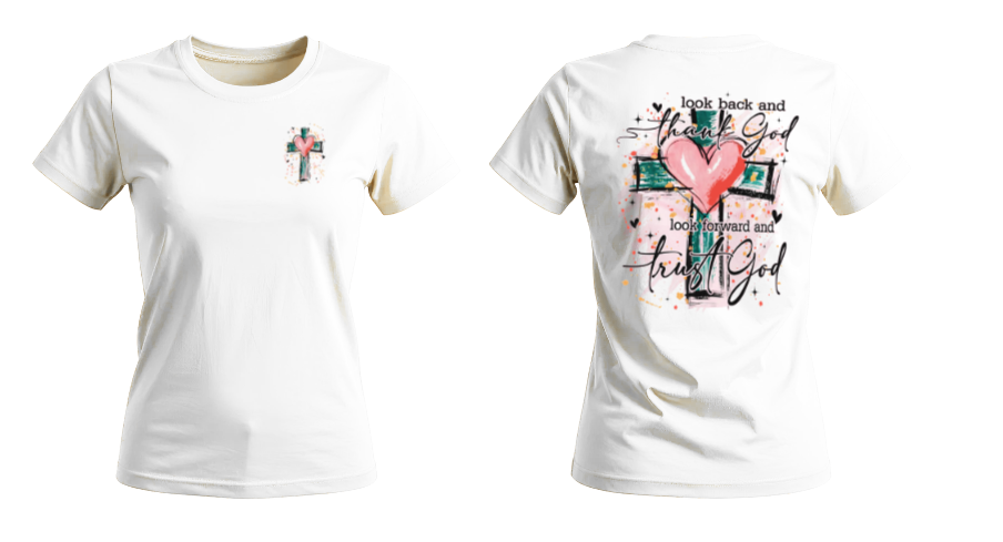 Look Back And Thank God Short Sleeve T-Shirt