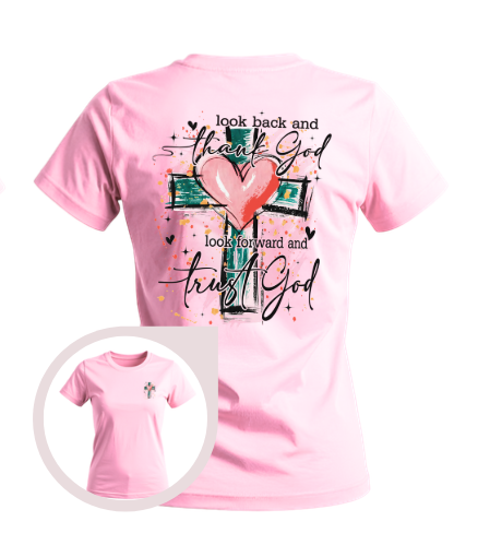Look Back And Thank God Short Sleeve T-Shirt
