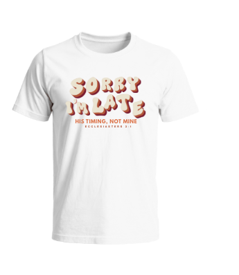 His Timing, Not Mine Christian T-Shirt | Ecclesiastes 3:1 Faith Shirt