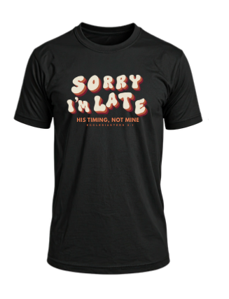 His Timing, Not Mine Christian T-Shirt | Ecclesiastes 3:1 Faith Shirt