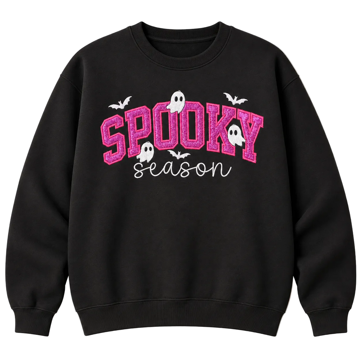 Spooky Season Glow-in-the-Dark Ghost Crewneck