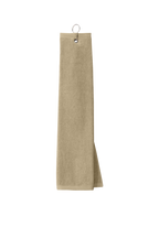 Custom DTF Port Authority Grommeted Tri-Fold Golf Towel TW50