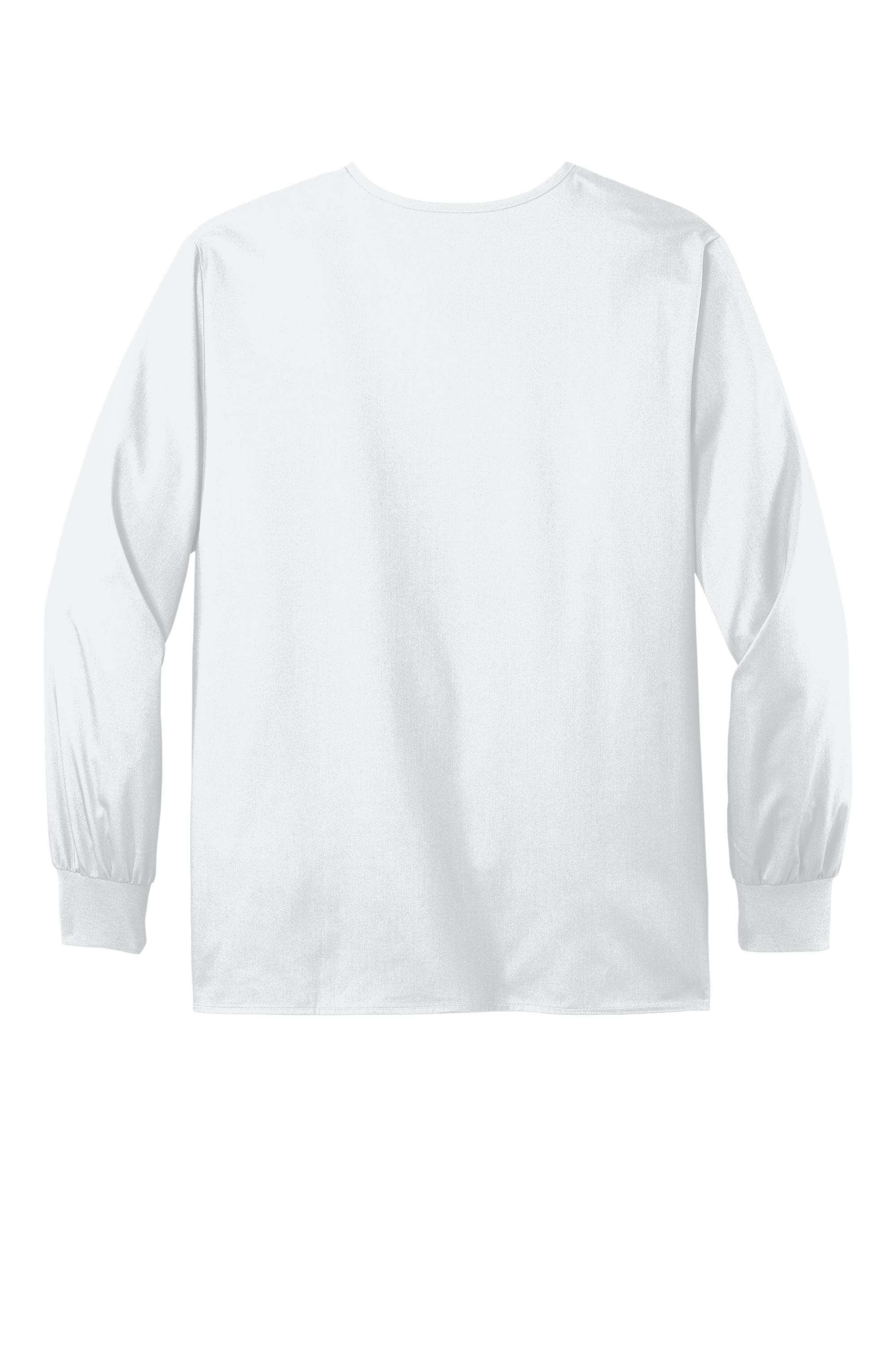 Custom Embroidery Unisex WorkFlex Snap-Front Scrub Jacket WW3080