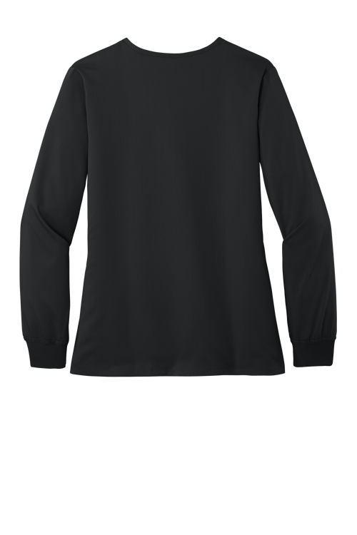 Custom DTF  Wink Women's Premiere Flex Full-Zip Scrub Jacket WW4088