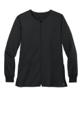 Custom Embroidery Wink Women's Premiere Flex Full-Zip Scrub Jacket WW4088