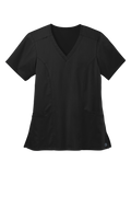 Custom Embroidery Wink Women's Premiere Flex V-Neck Top WW4168
