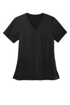 Custom Embroidery Wink Women's Premiere Flex V-Neck Top WW4168