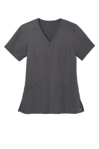 Custom Embroidery Wink Women's Premiere Flex V-Neck Top WW4168
