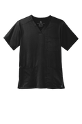 Custom Embroidery  Wink Men's Premiere Flex V-Neck Top WW5068