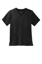 Custom Embroidery  Wink Men's Premiere Flex V-Neck Top WW5068