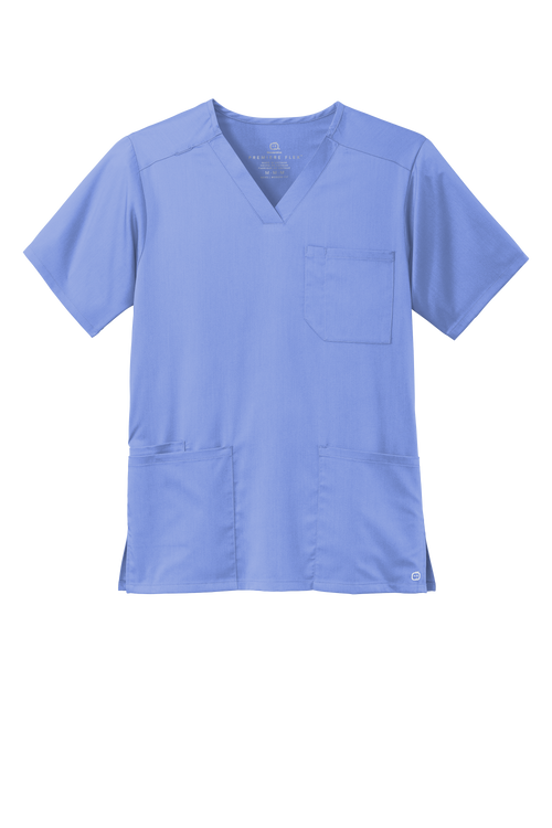 Custom DTF   Wink Men's Premiere Flex V-Neck Top WW5068