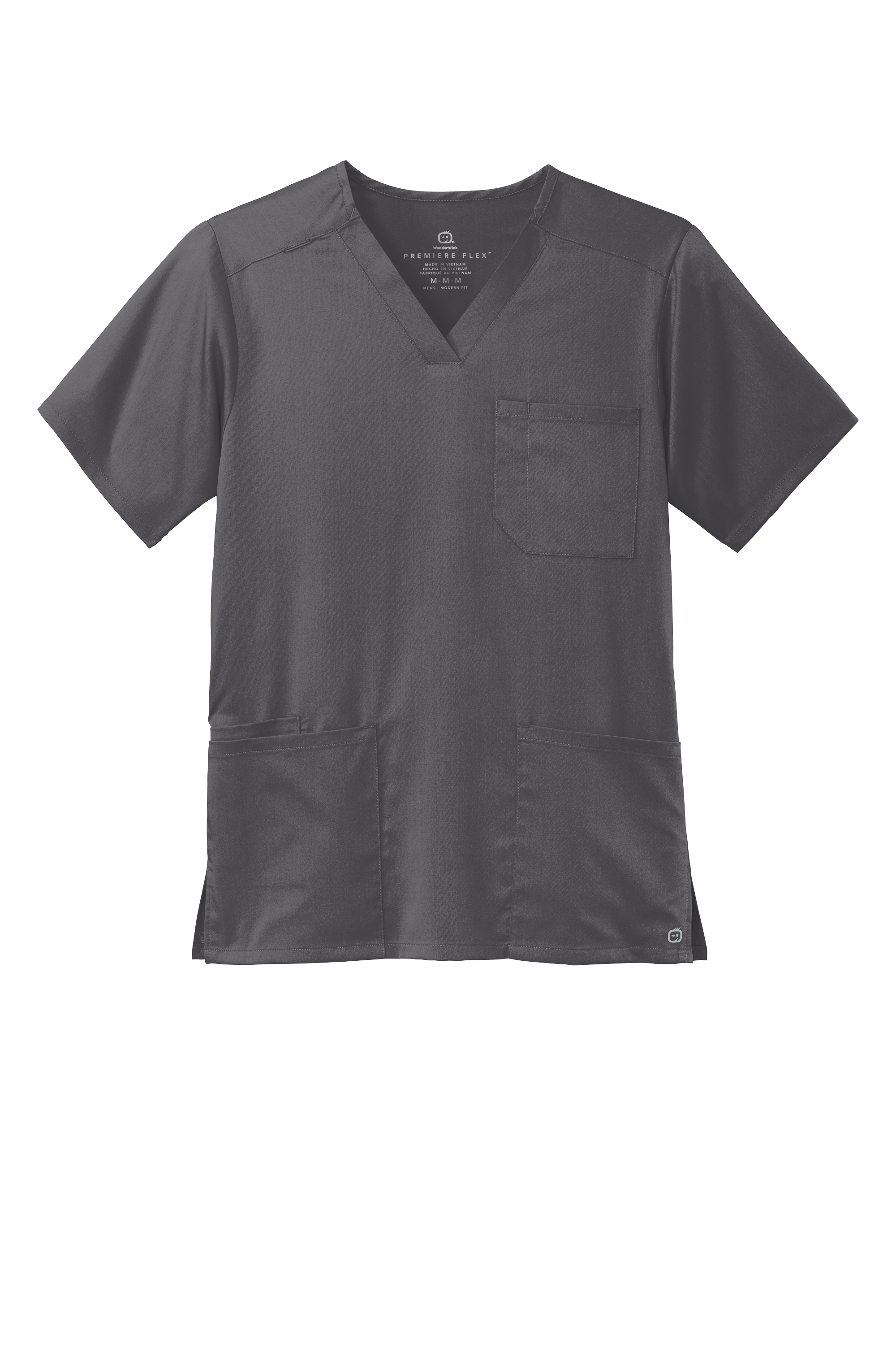 Custom DTF   Wink Men's Premiere Flex V-Neck Top WW5068