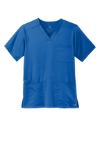 Custom Embroidery  Wink Men's Premiere Flex V-Neck Top WW5068