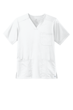 Custom Embroidery  Wink Men's Premiere Flex V-Neck Top WW5068