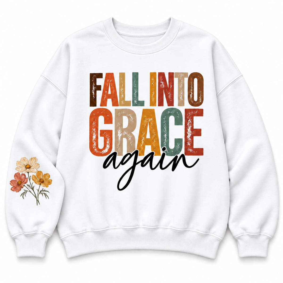 Fall Into Grace Again Crewneck Sweatshirt